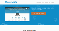 Desktop Screenshot of linkpatrolwp.com