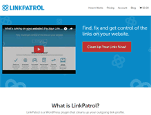 Tablet Screenshot of linkpatrolwp.com